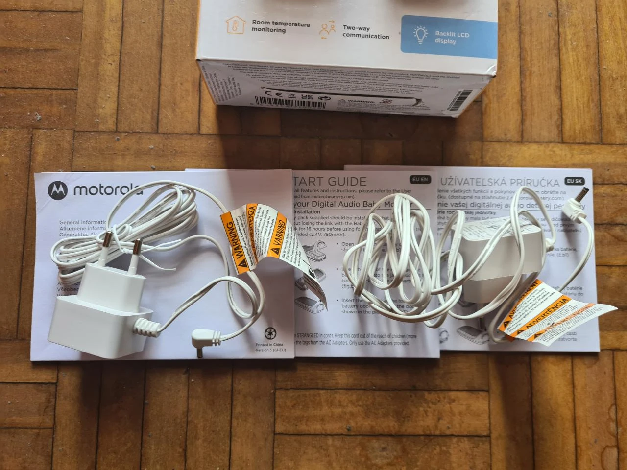 Intercomunicateur babyphone Motorola AM24 – photo 4